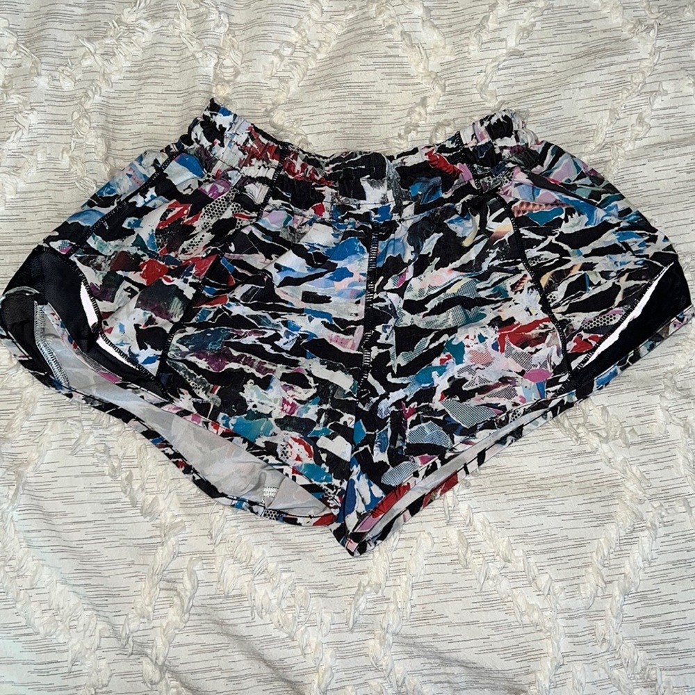 Culture Clash Black Lululemon Hotty Hot shorts